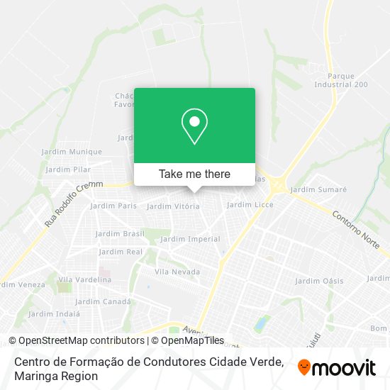 Centro de Formação de Condutores Cidade Verde map