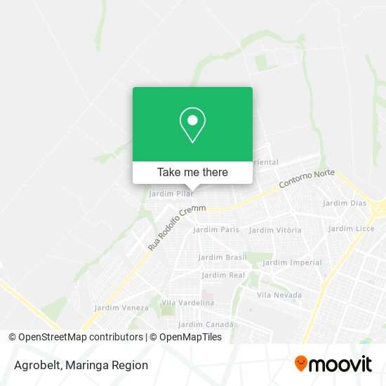 Agrobelt map