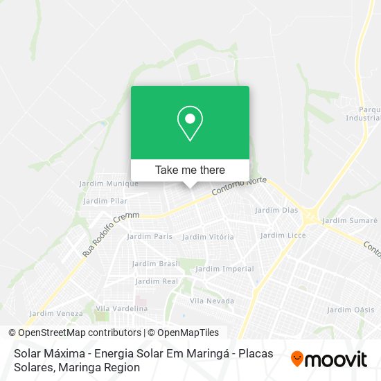 Solar Máxima - Energia Solar Em Maringá - Placas Solares map