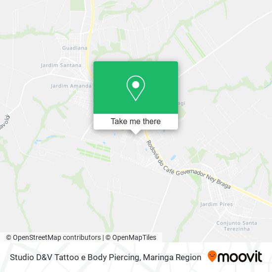 Studio D&V Tattoo e Body Piercing map
