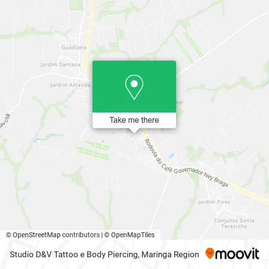 Studio D&V Tattoo e Body Piercing map