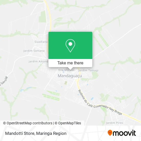 Mandotti Store map