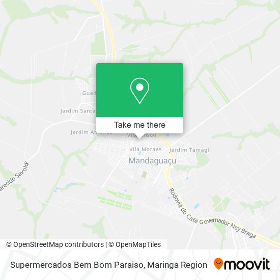 Supermercados Bem Bom Paraiso map