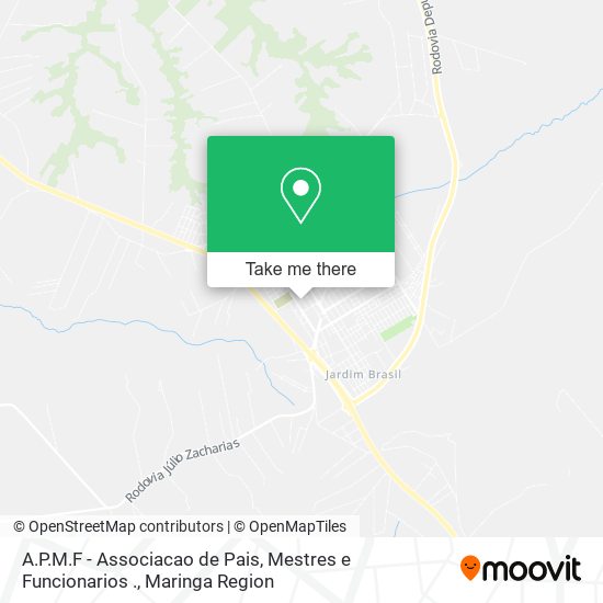 Mapa A.P.M.F - Associacao de Pais, Mestres e Funcionarios .