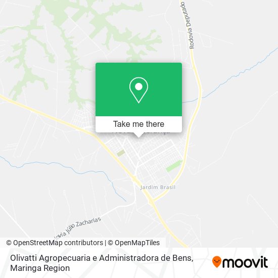 Olivatti Agropecuaria e Administradora de Bens map