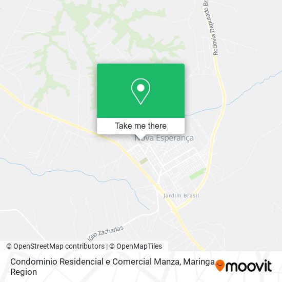 Condominio Residencial e Comercial Manza map