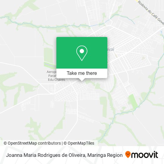 Mapa Joanna Maria Rodrigues de Oliveira