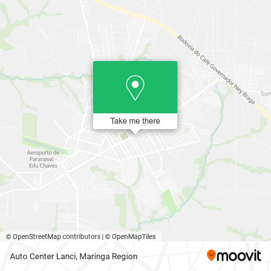 Auto Center Lanci map