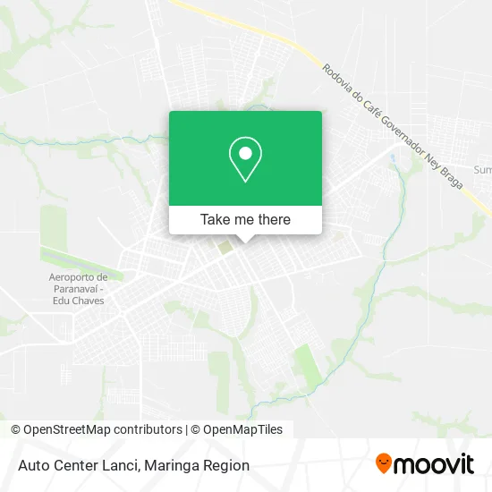 Auto Center Lanci map