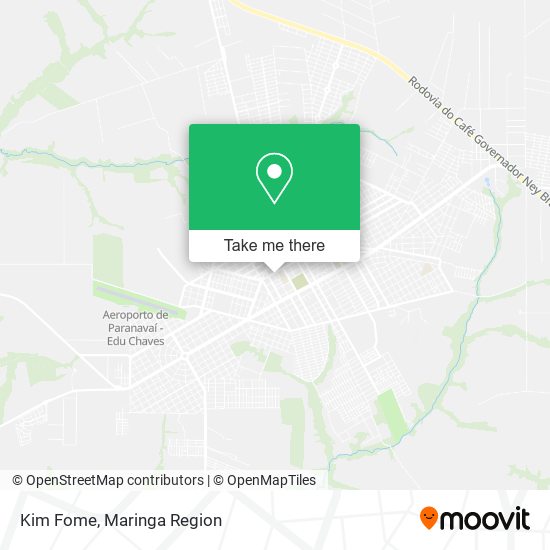 Mapa Kim Fome