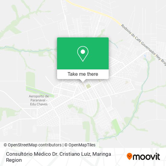 Mapa Consultório Médico Dr. Cristiano Luíz