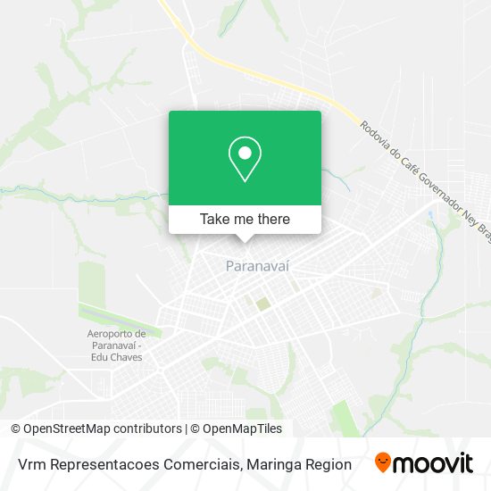 Vrm Representacoes Comerciais map