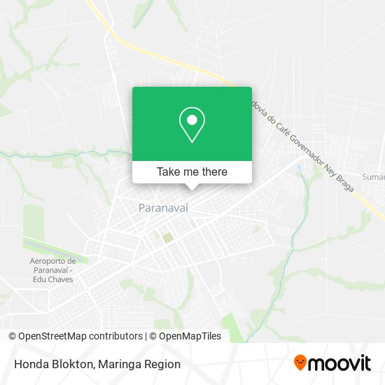 Mapa Honda Blokton