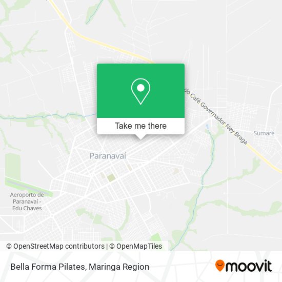 Bella Forma Pilates map