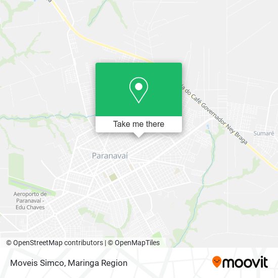 Moveis Simco map