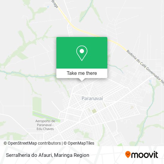 Serralheria do Afauri map