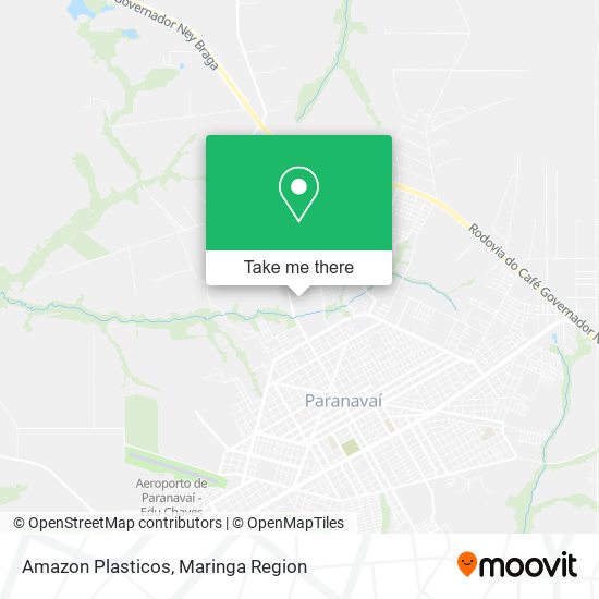 Amazon Plasticos map