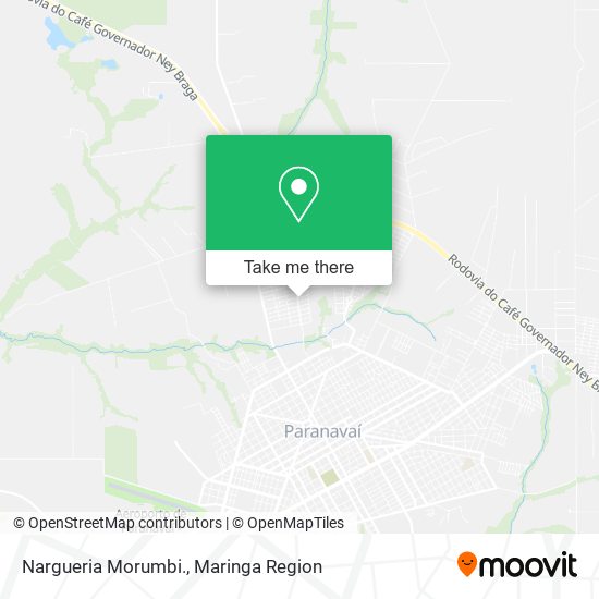 Mapa Nargueria Morumbi.