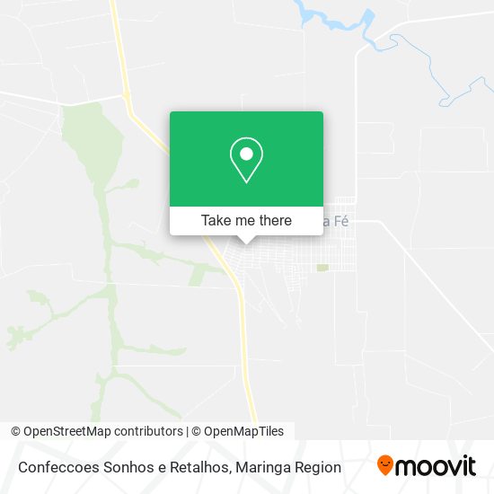Confeccoes Sonhos e Retalhos map