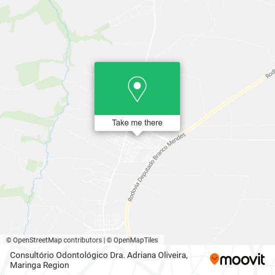 Consultório Odontológico Dra. Adriana Oliveira map