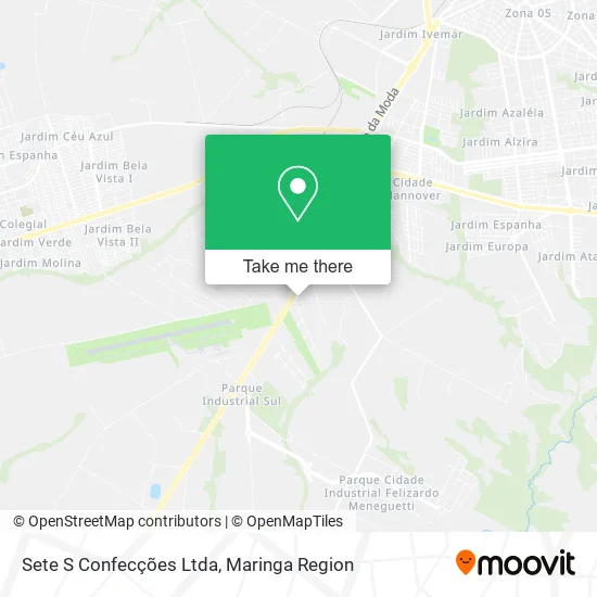 Sete S Confecções Ltda map