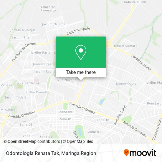 Odontologia Renata Tak map