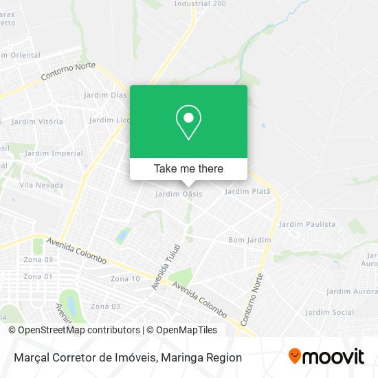 Marçal Corretor de Imóveis map