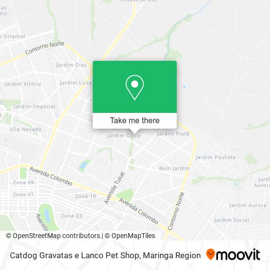 Catdog Gravatas e Lanco Pet Shop map