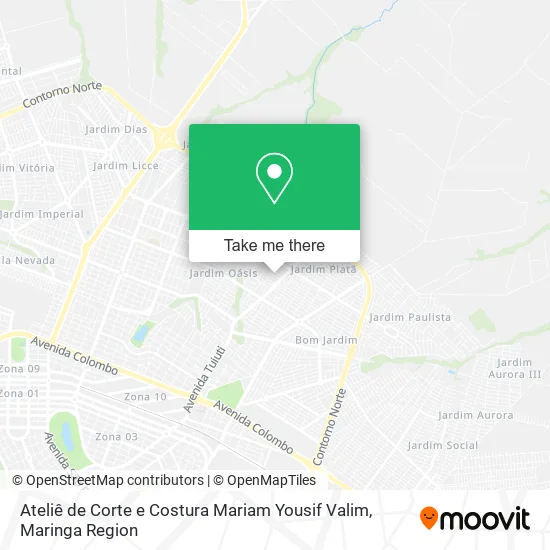 Ateliê de Corte e Costura Mariam Yousif Valim map