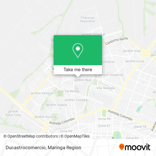 Ducastrocomercio map
