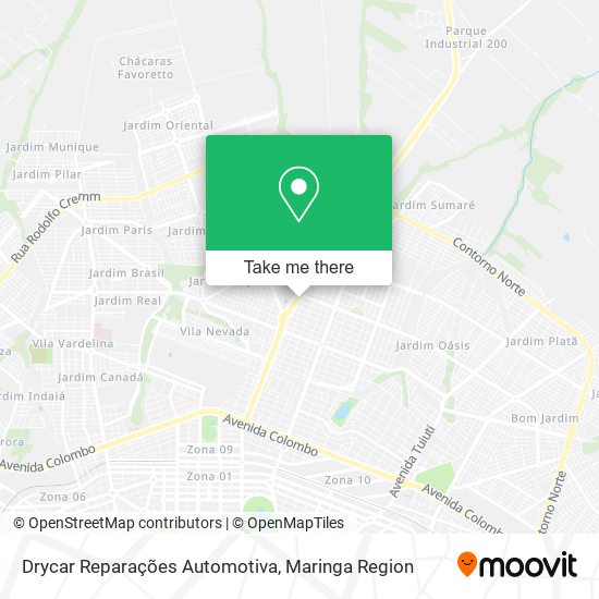 Drycar Reparações Automotiva map