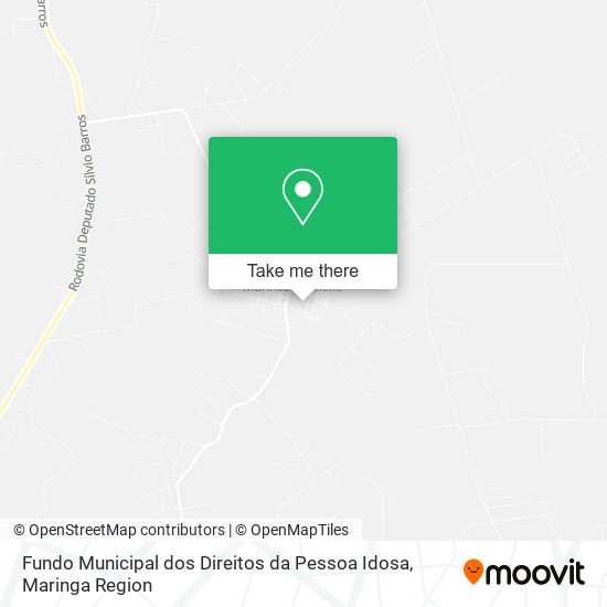 Mapa Fundo Municipal dos Direitos da Pessoa Idosa