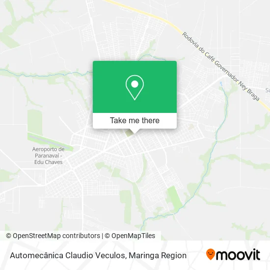 Automecânica Claudio Veculos map