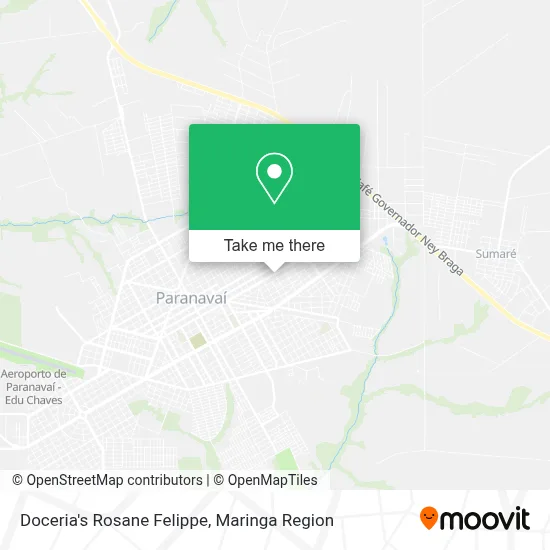 Doceria's Rosane Felippe map