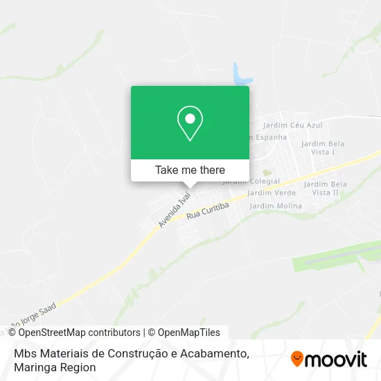 Mbs Materiais de Construção e Acabamento map