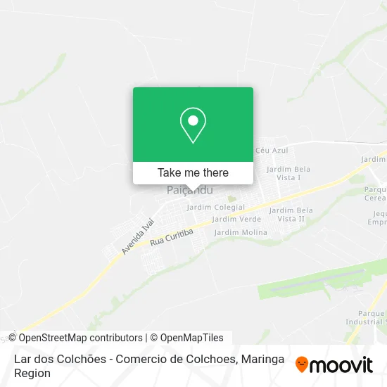 Lar dos Colchões - Comercio de Colchoes map