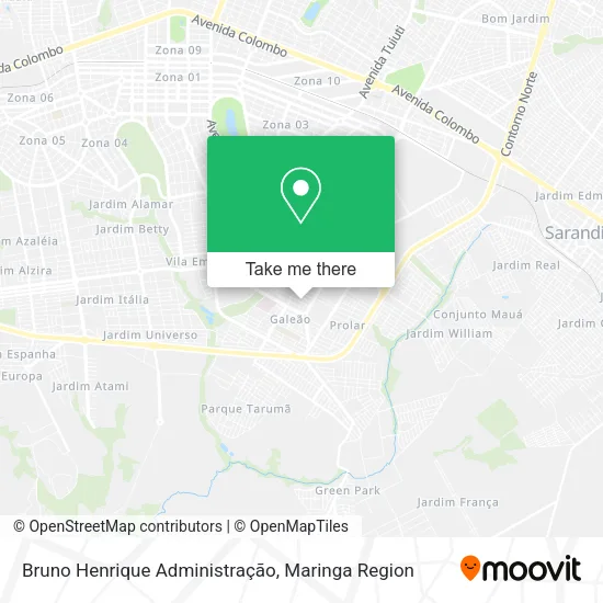 Bruno Henrique Administração map
