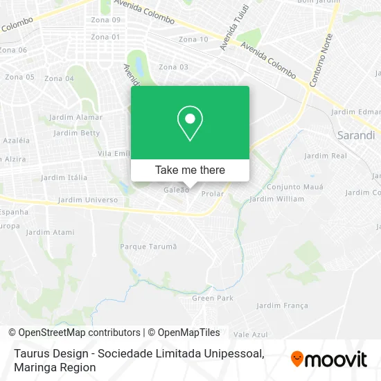 Taurus Design - Sociedade Limitada Unipessoal map