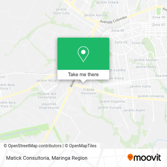 Matick Consultoria map