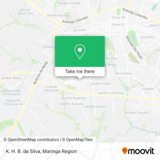 K. H. B. da Silva map