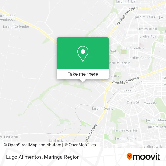 Lugo Alimentos map