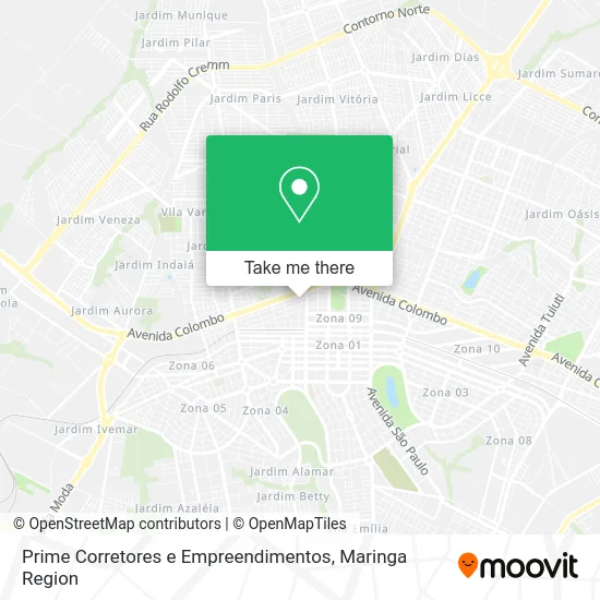 Prime Corretores e Empreendimentos map