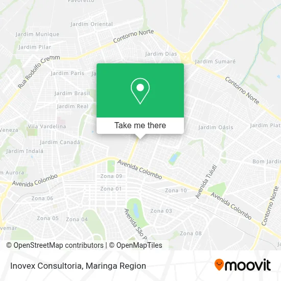 Inovex Consultoria map