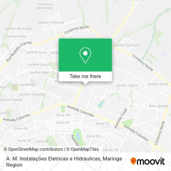 A. M. Instalações Eletricas e Hidraulicas map