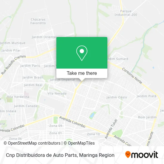 Cnp Distribuidora de Auto Parts map