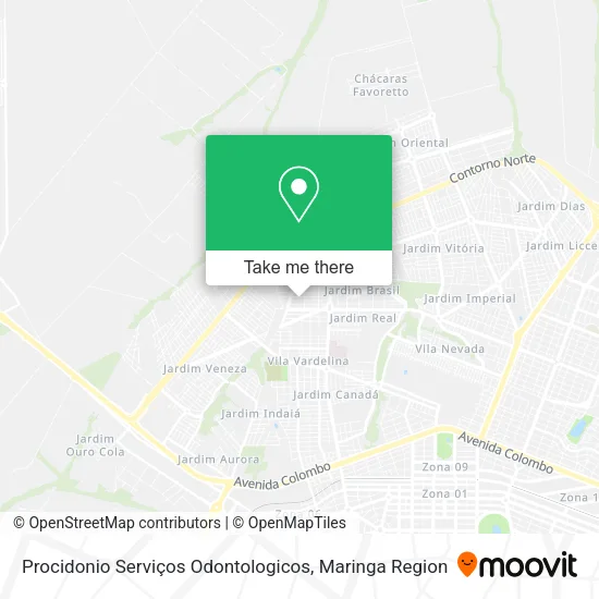 Procidonio Serviços Odontologicos map