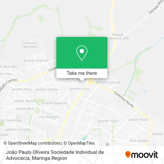 João Paulo Oliveira Sociedade Individual de Advocacia map