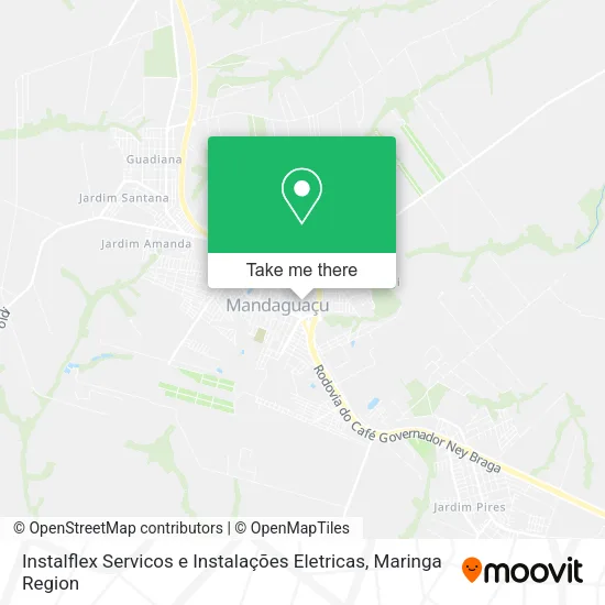 Mapa Instalflex Servicos e Instalações Eletricas