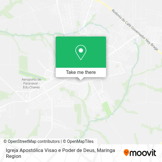 Igreja Apostólica Visao e Poder de Deus map