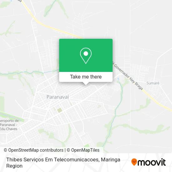 Thibes Serviços Em Telecomunicacoes map